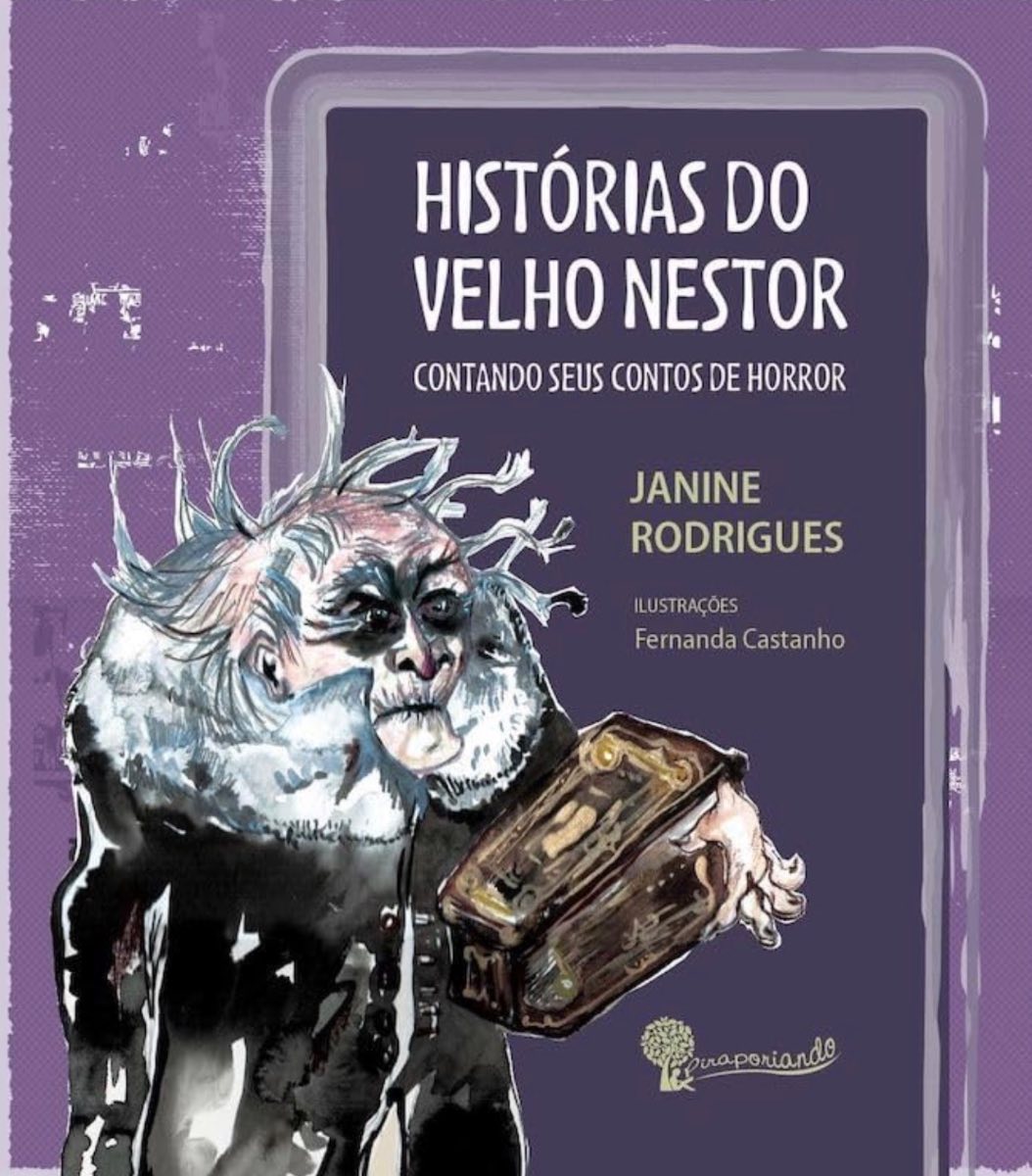 Capa de Histórias do velho Nestor, contando seus contos de horror
