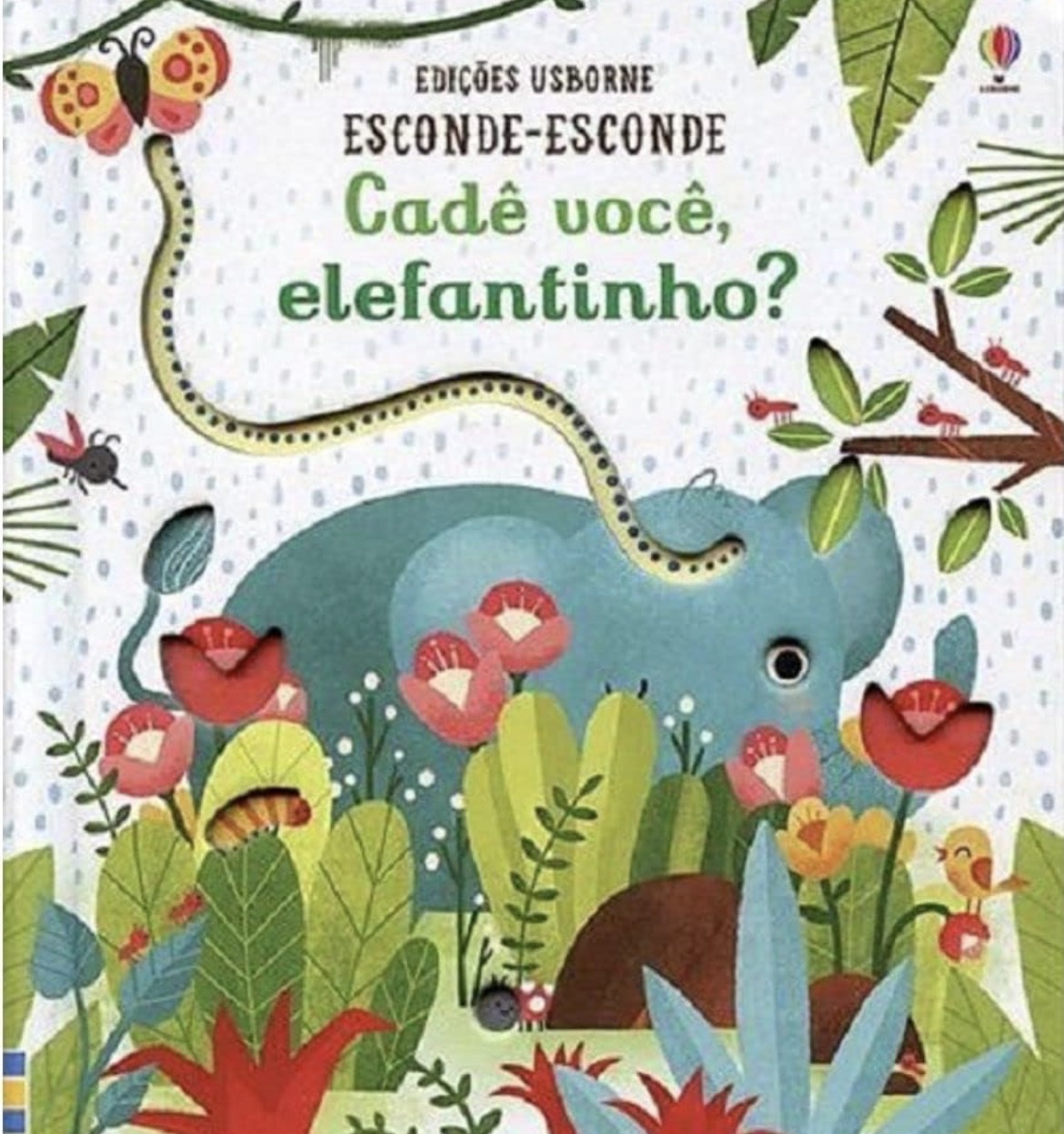 Capa de Esconde-esconde /Cadê o elefantinho?