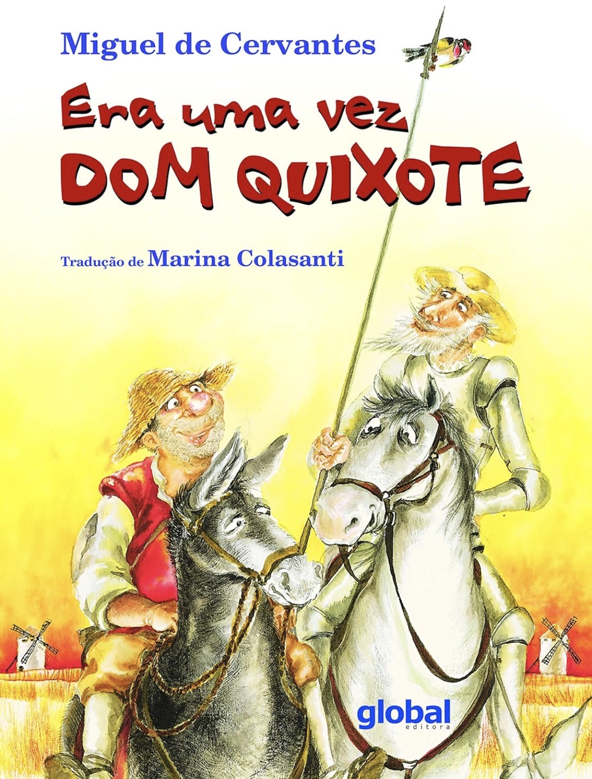 Capa de Era uma vez Dom Quixote