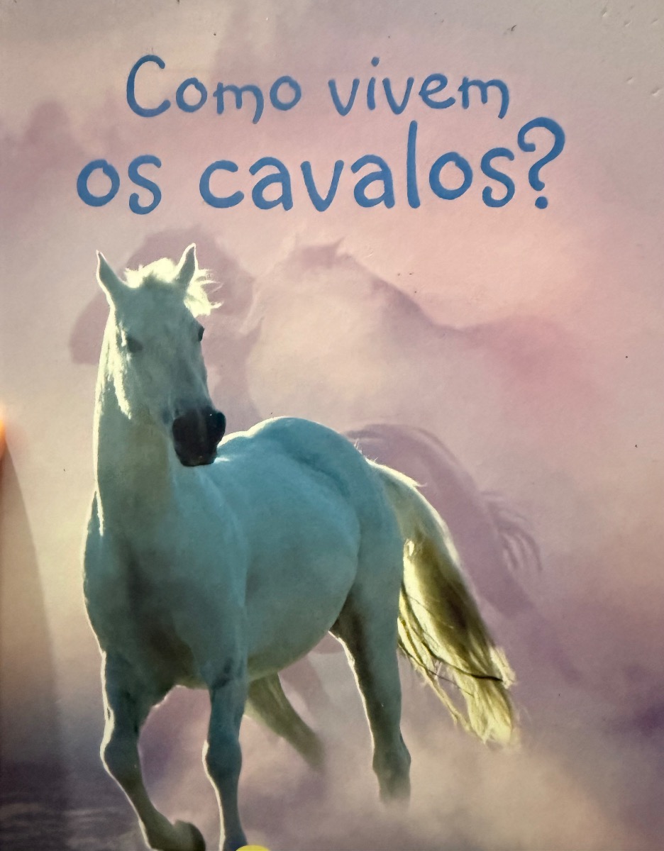 Capa de Como vivem os cavalos