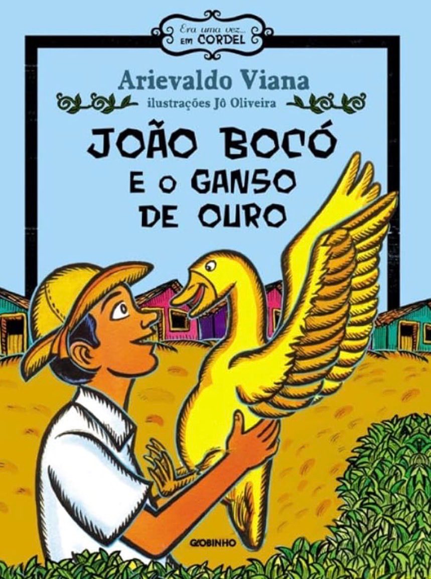 Capa de João Bocó e o ganso de ouro