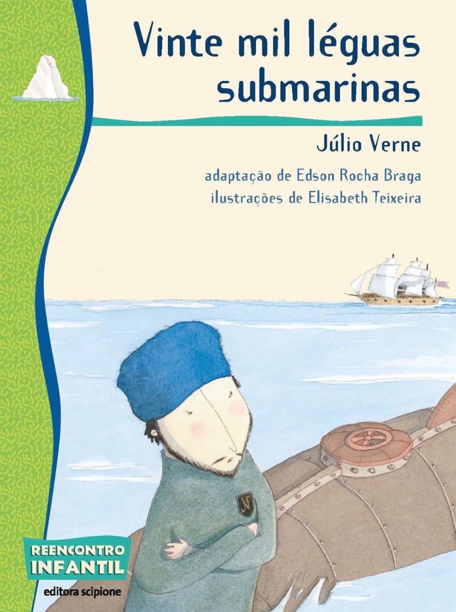 Capa de Vinte mil léguas submarinas