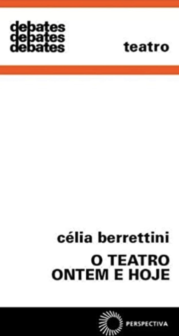 Capa de O teatro ontem e hoje