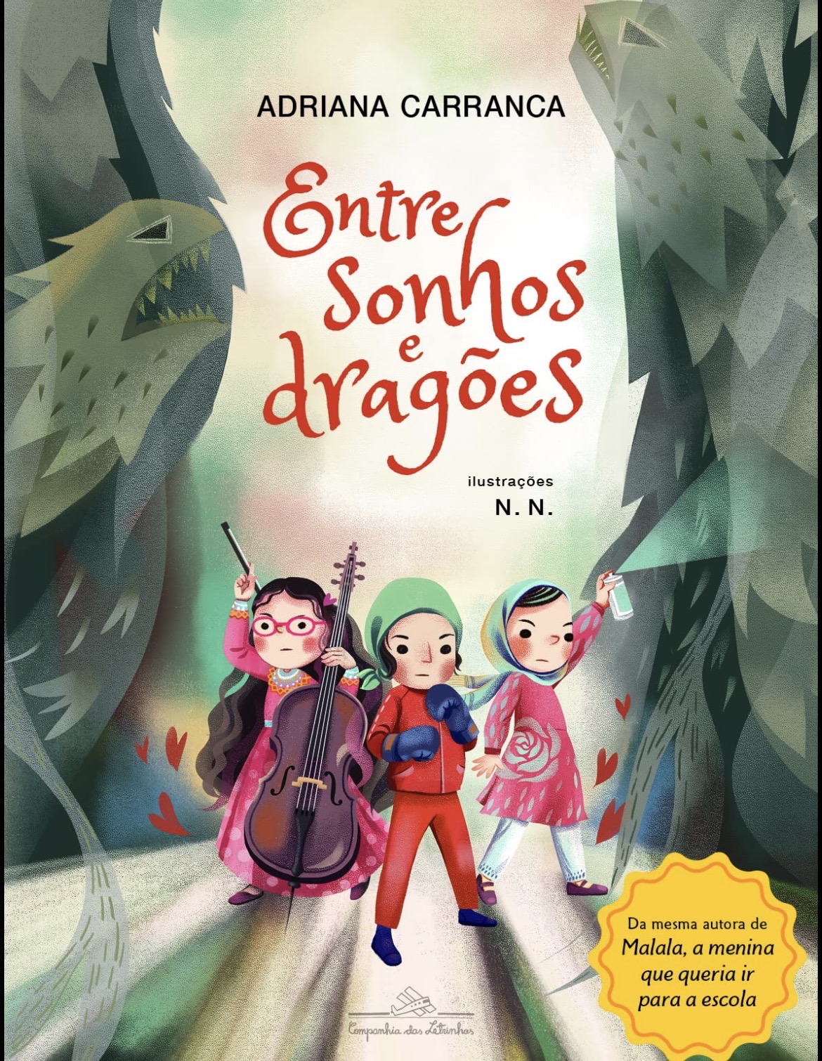 Capa de Entre sonhos e dragões