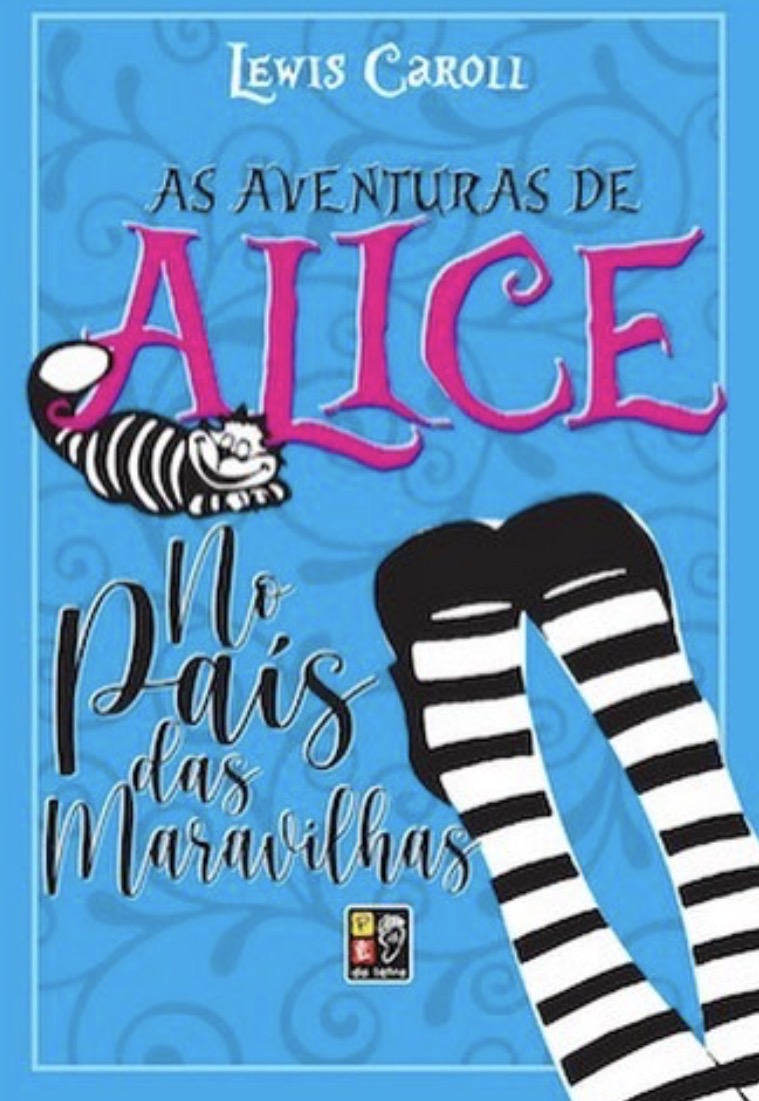 Capa de As aventuras de Alice no país das Maravilhas