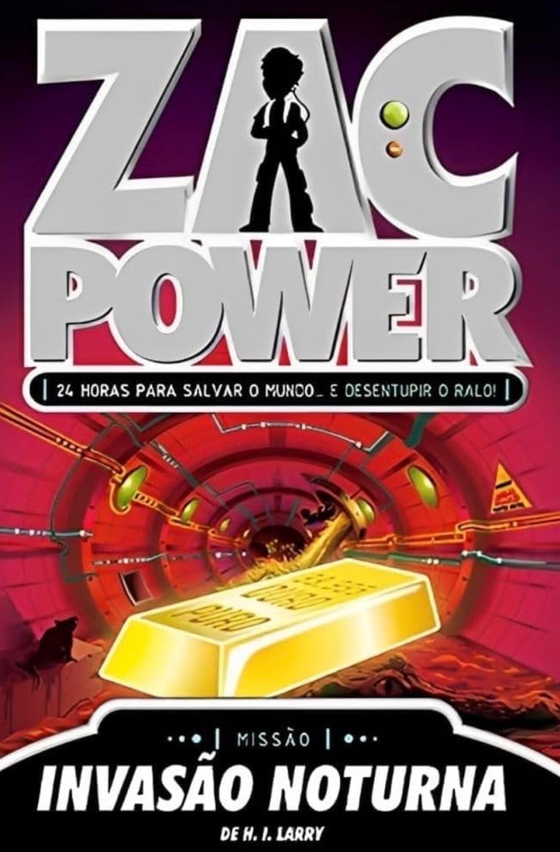 Capa de ZAC POWER: MISSÃO INVASÃO NOTURNA