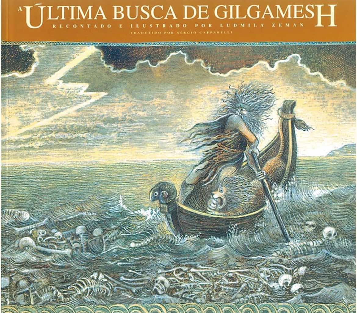 Capa de Última busca de Gilgamesh