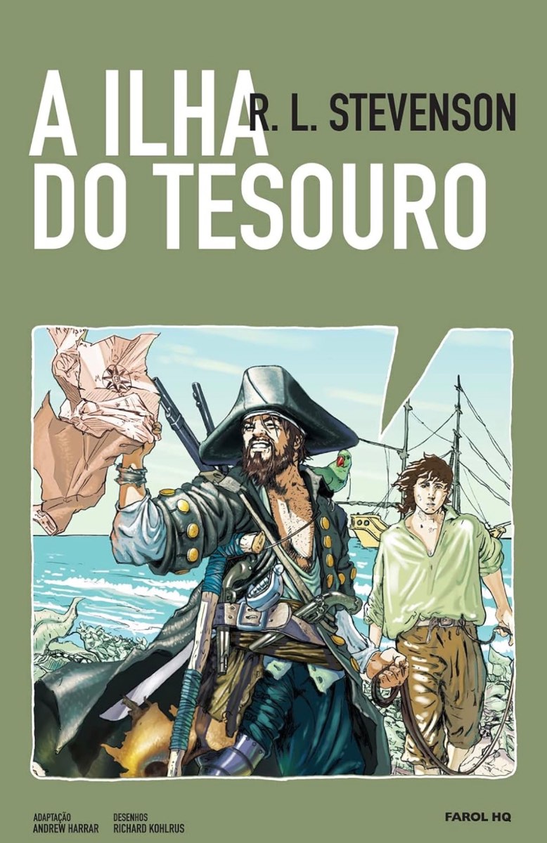 Capa de A ilha do tesouro