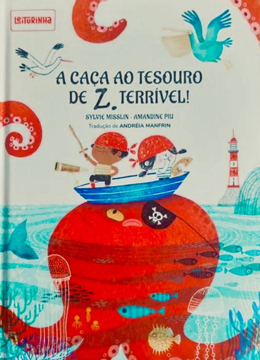 Capa de A caça ao tesouro de Z, terrível!