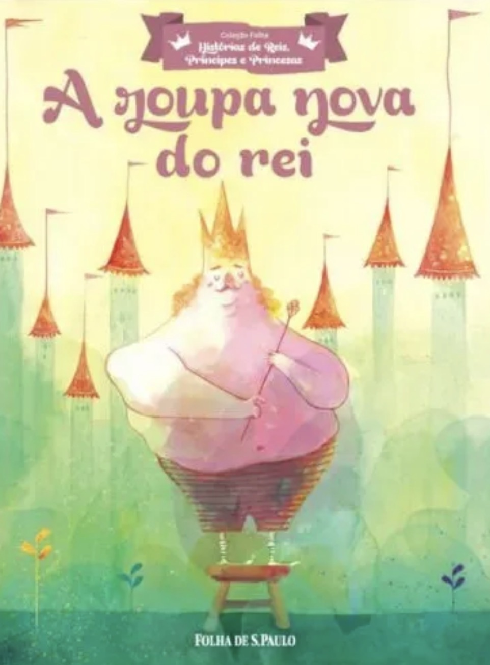 Capa de A roupa nova do Rei