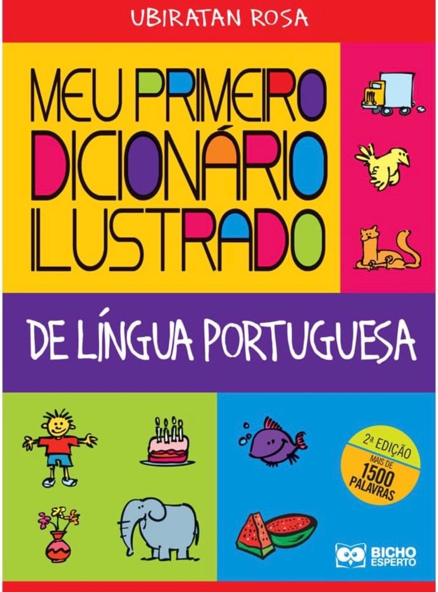 Capa de Meu dicionário ilustrado- Lingua Portuguesa