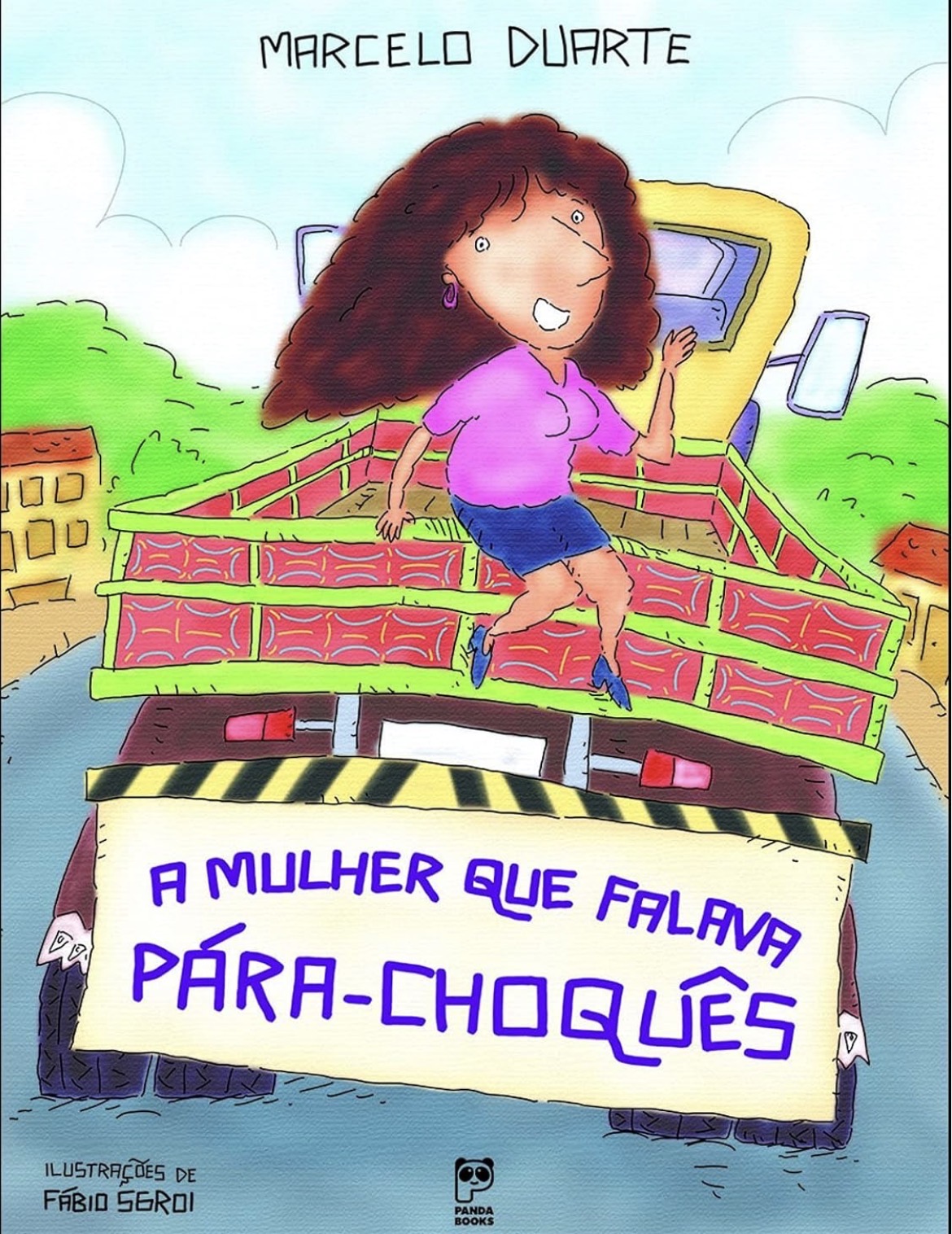 Capa de A mulher que falava pára-choques