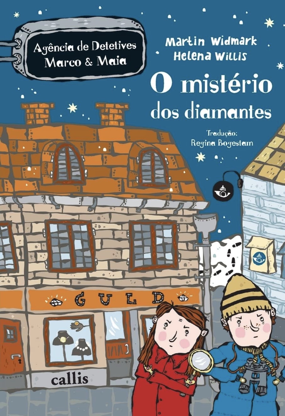Capa de O mistério dos diamantes