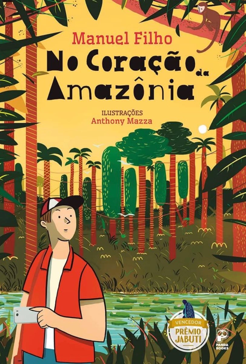 Capa de No coração da Amazônia
