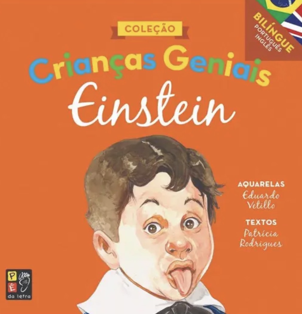Capa de Crianças geniais- Einstein