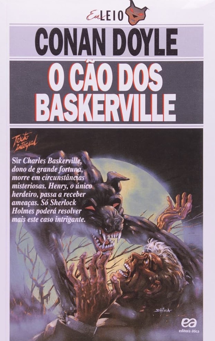 Capa de O CAO DOS BASKERVILLE