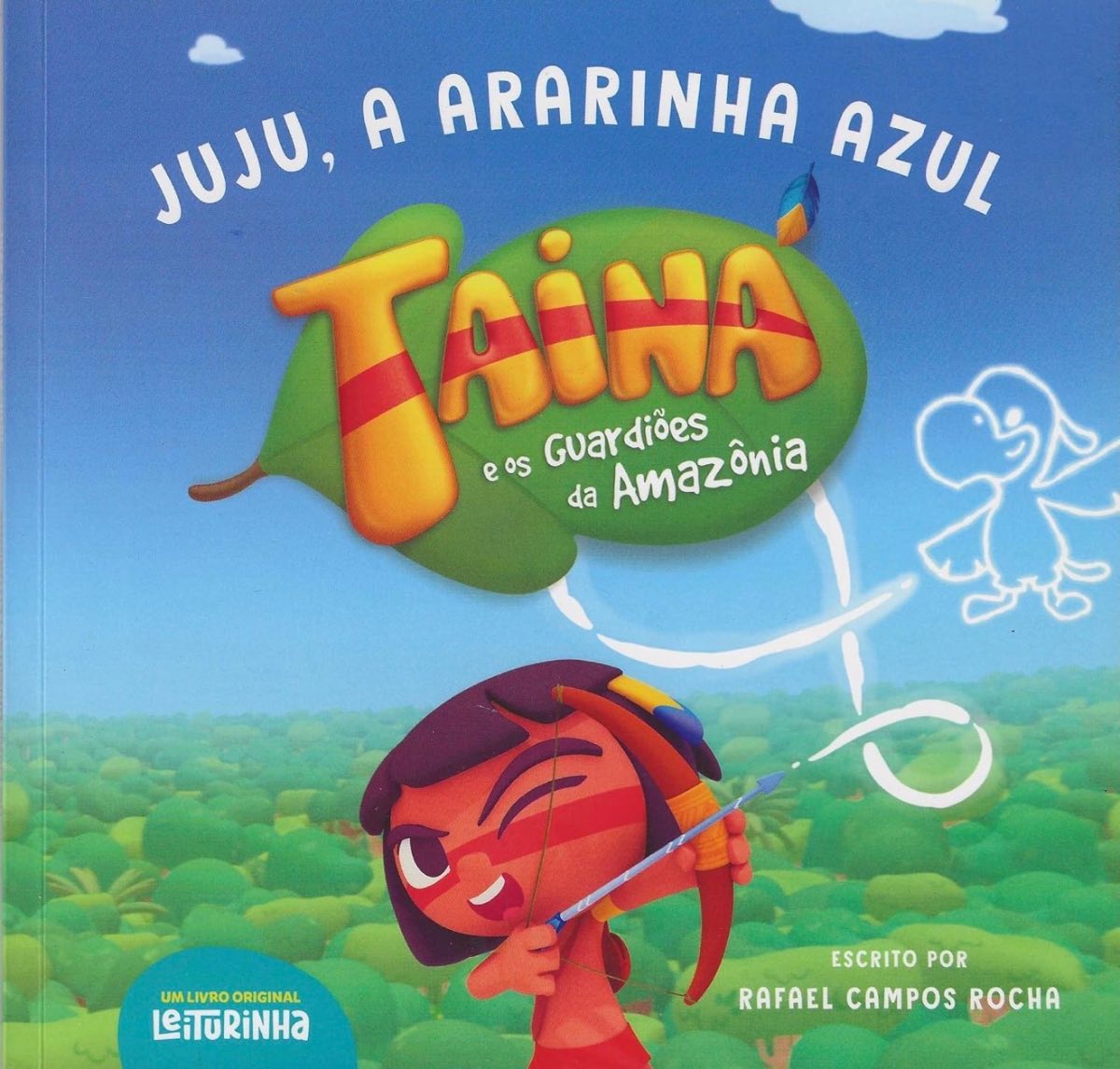 Capa de Tainá e os guardiões da Amazônia