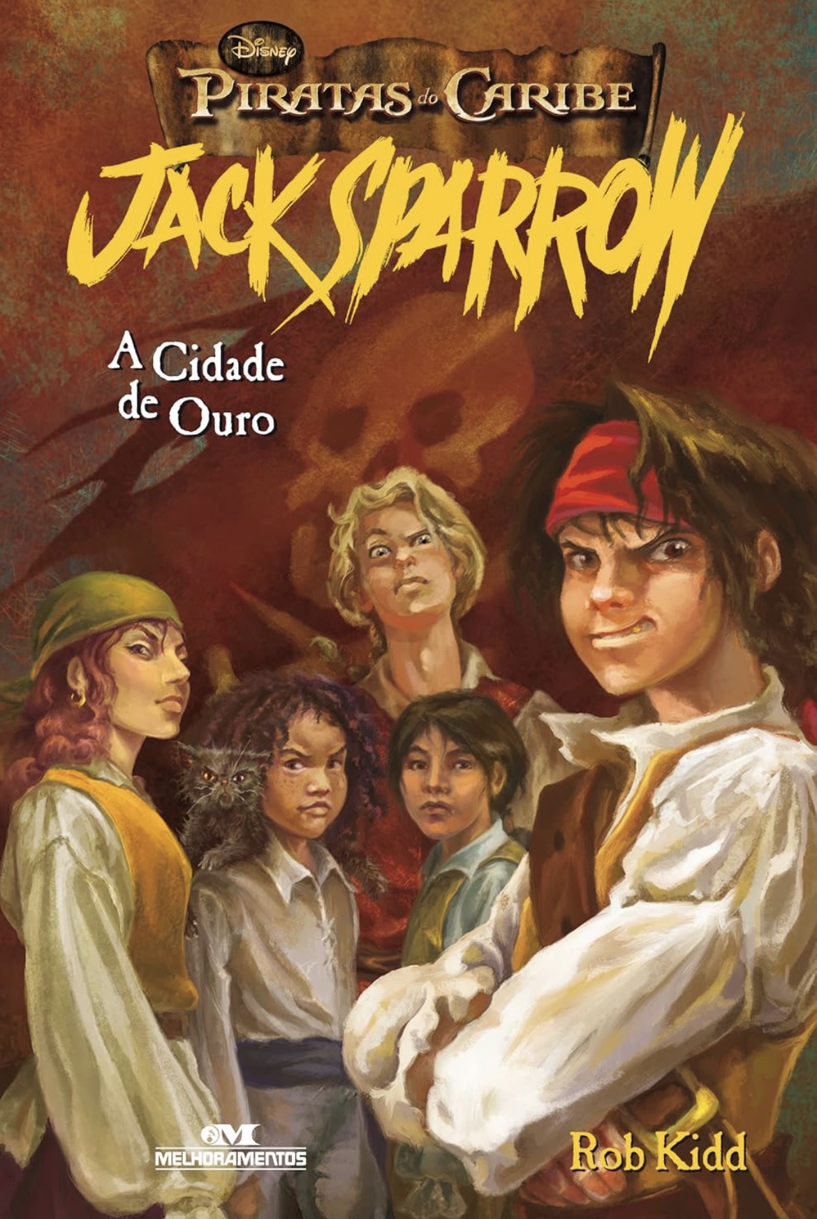 Capa de Jack Sparrow- a cidade de ouro