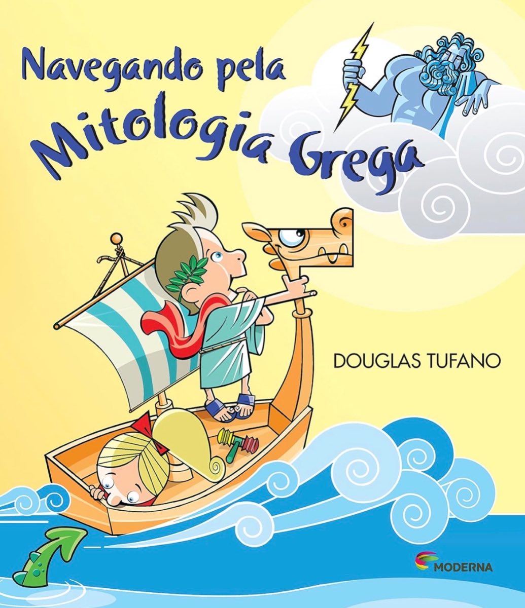 Capa de Navegando pela mitologia grega