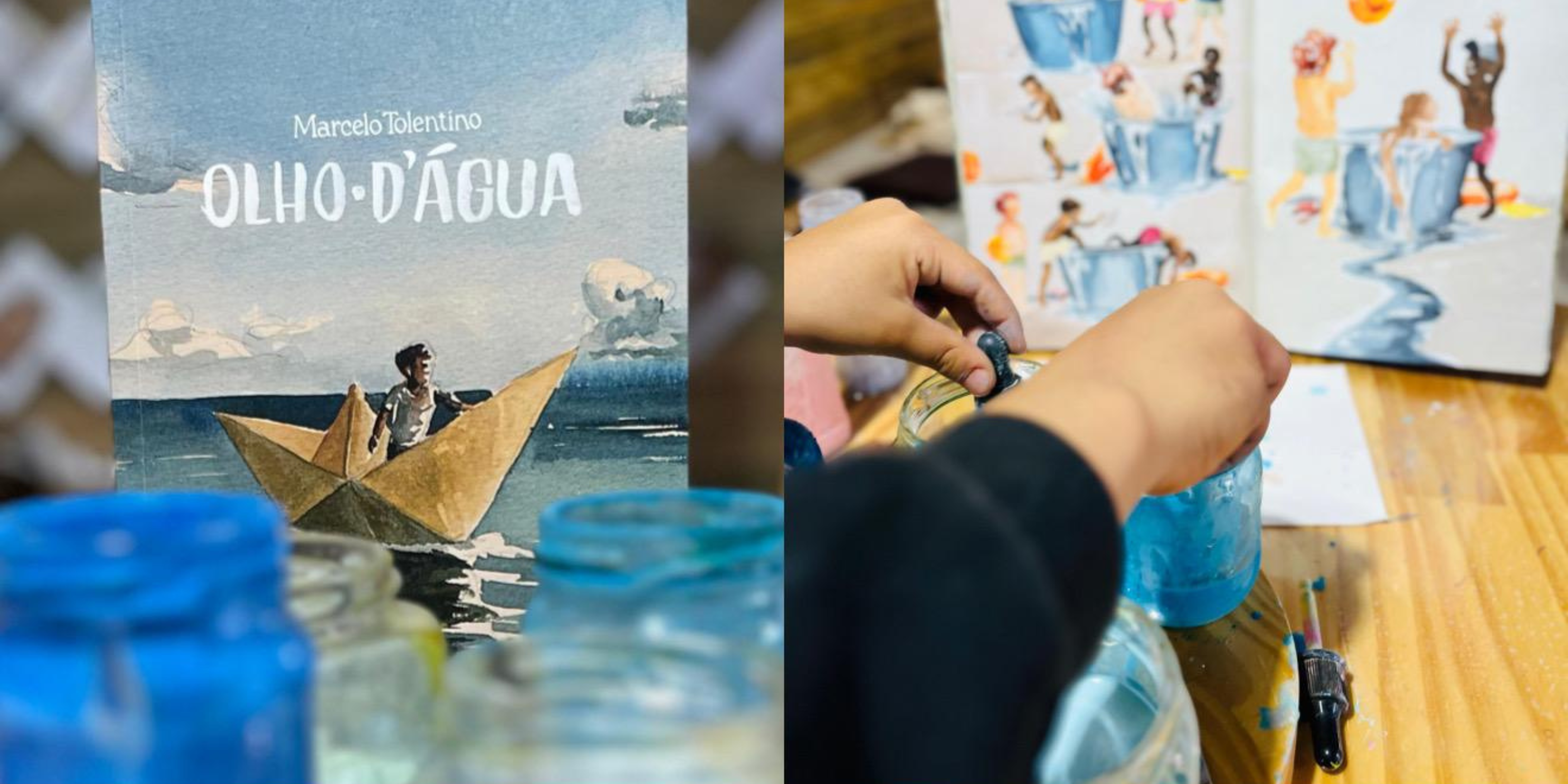 Olho-d’água: um livro que transborda encontros, rupturas e tudo aquilo que insiste em permanecer