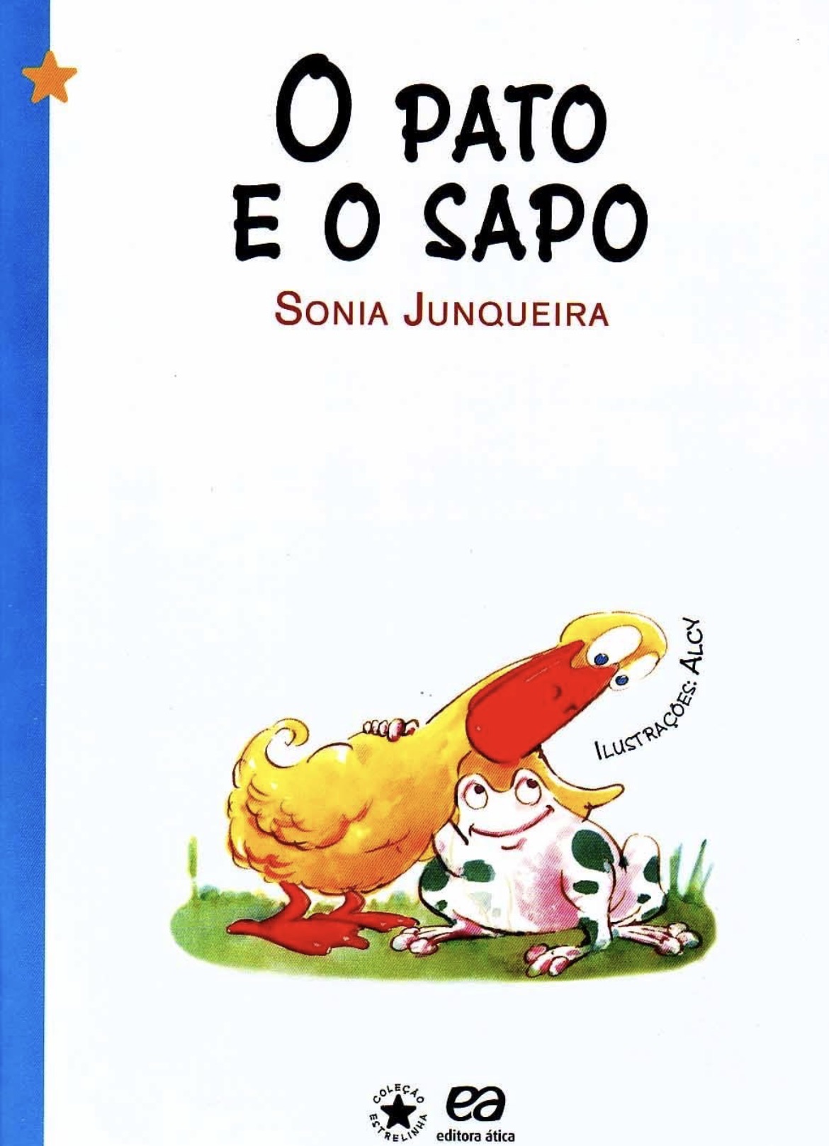 Capa de O pato e o sapo
