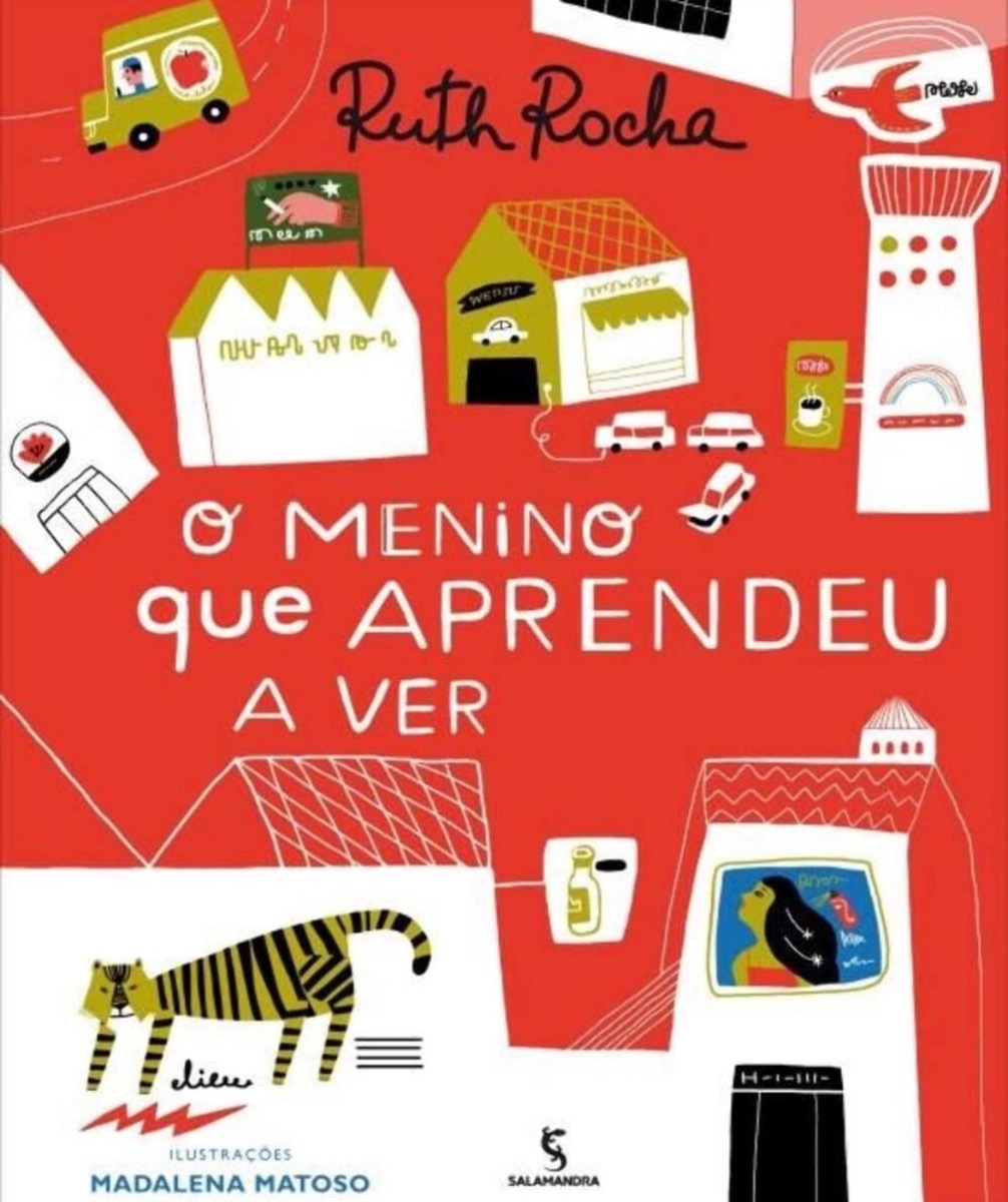 Capa de O menino que aprendeu a ver