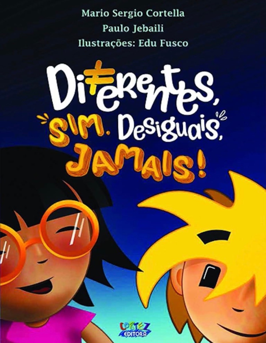 Capa de Diferentes, sim. Desiguais, jamais!