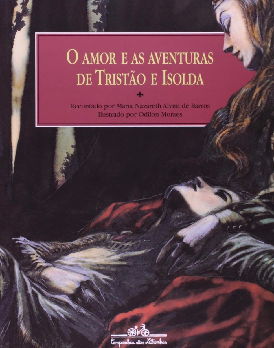 Capa de O amor e as aventuras de Tristao e Isolda