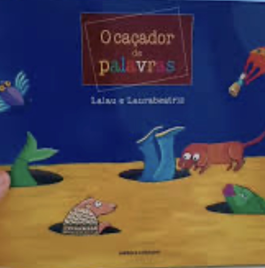 Capa de O CAÇADOR DE PALAVRAS