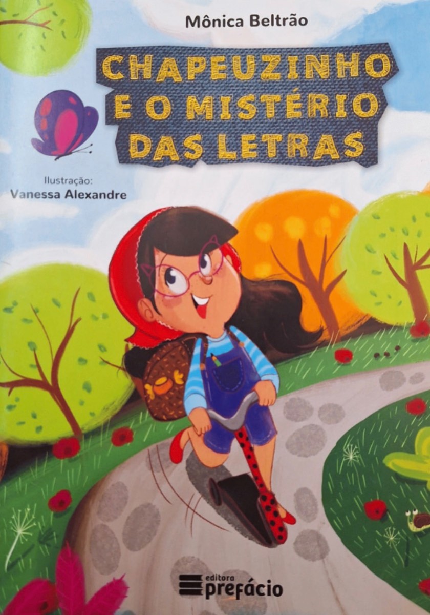 Capa de Chapeuzinho e o mistério das letras