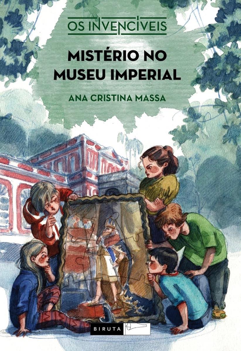 Capa de Mistério no museu imperial