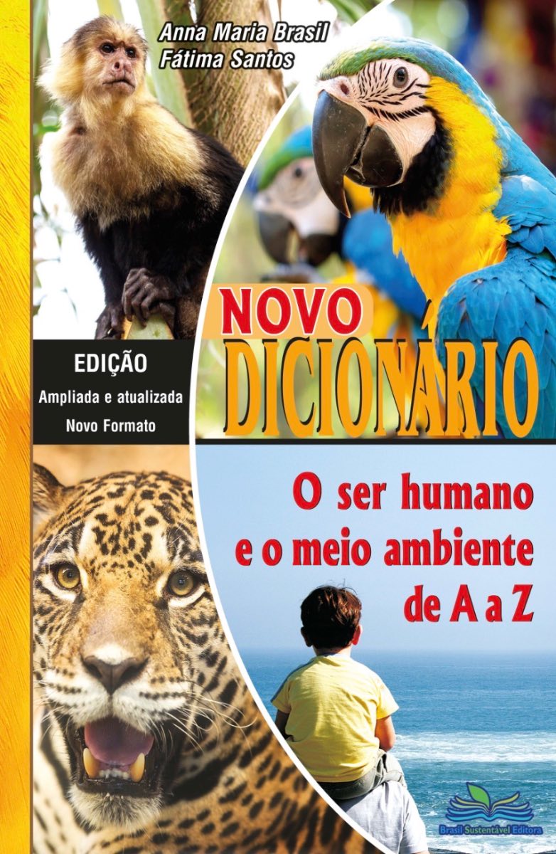 Capa de Novo dicionário do Ser humano e o meio ambiente