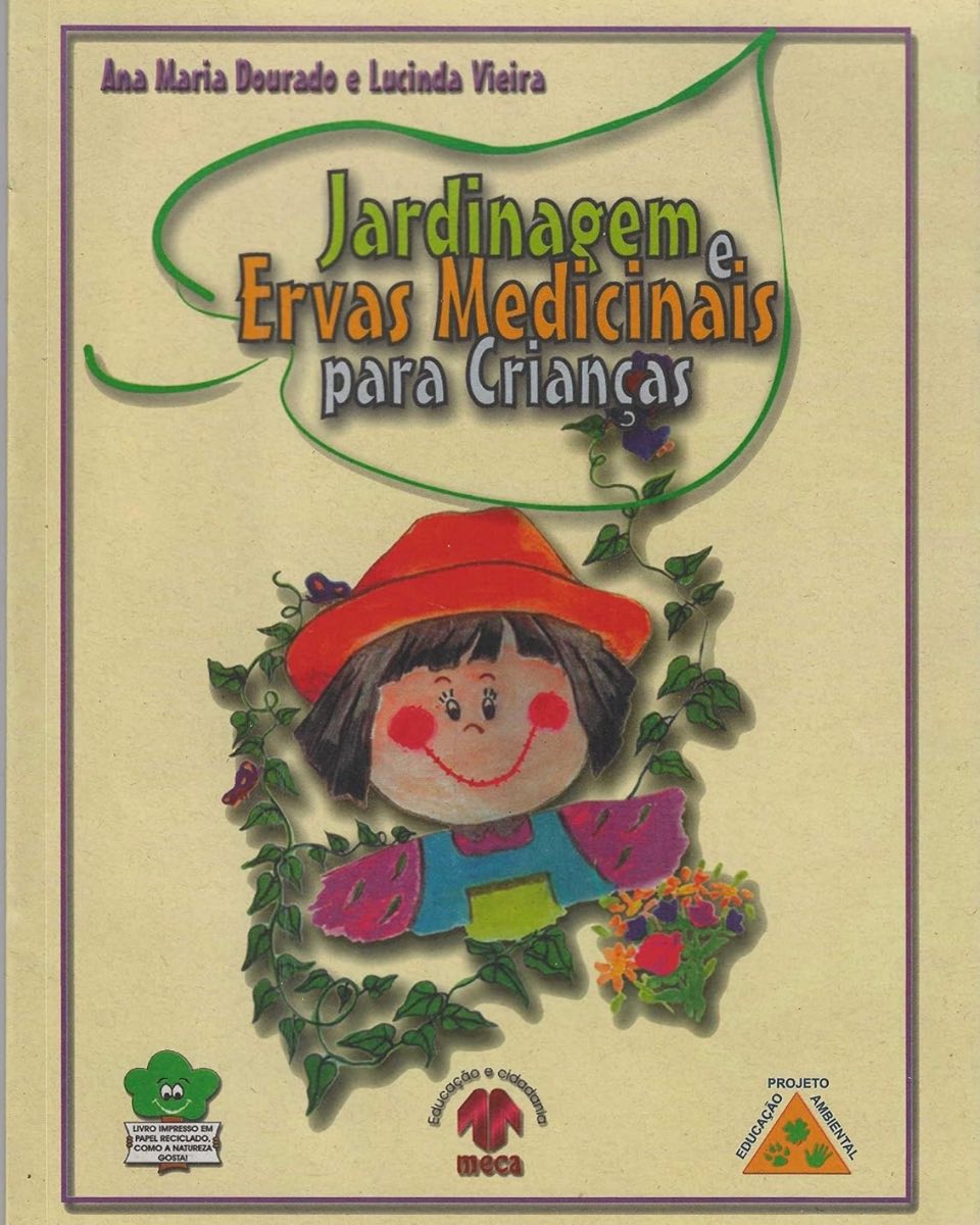 Capa de Jardinagem e ervas medicinais para crianças