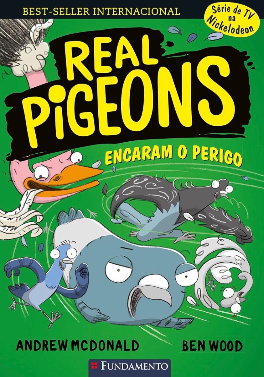 Capa de Real Pigeons- encaram o perigo