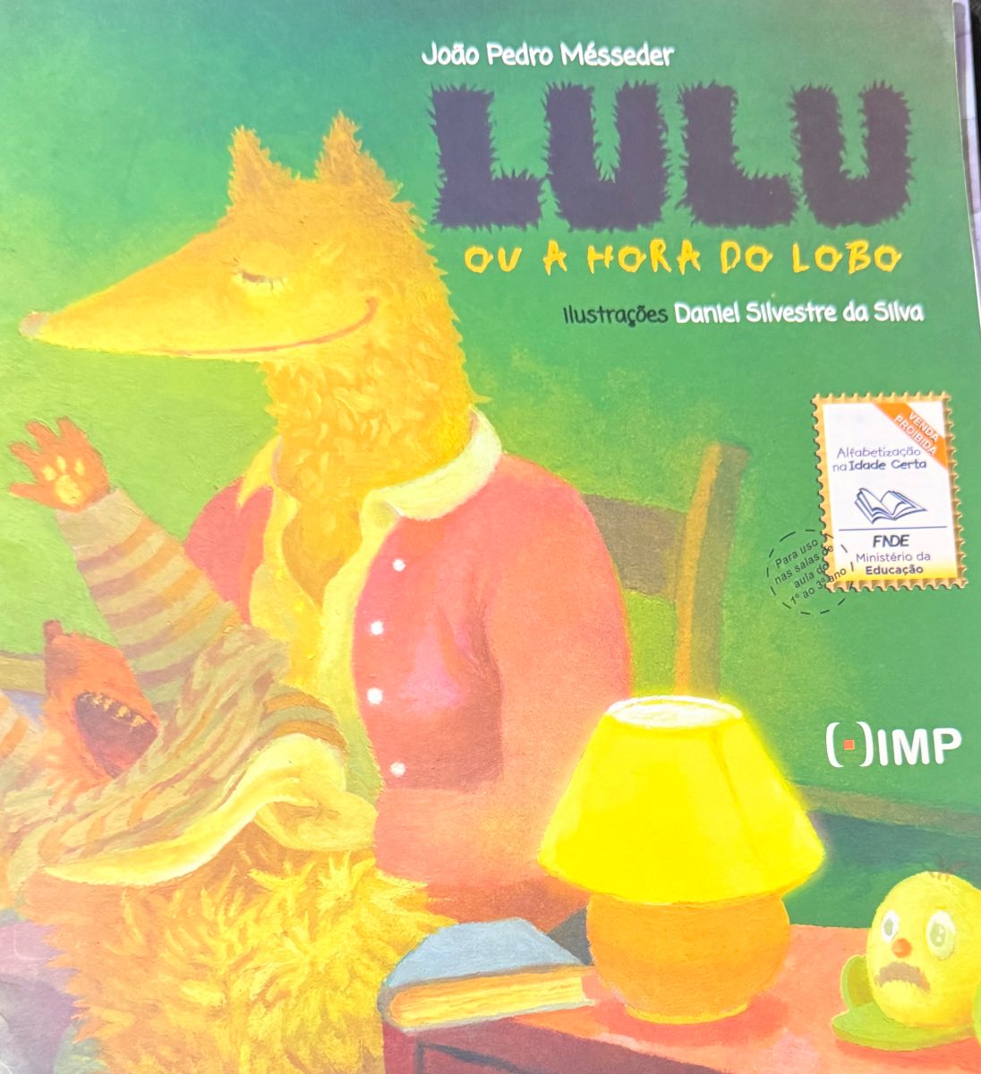 Capa de Lulu ou a hora do lobo