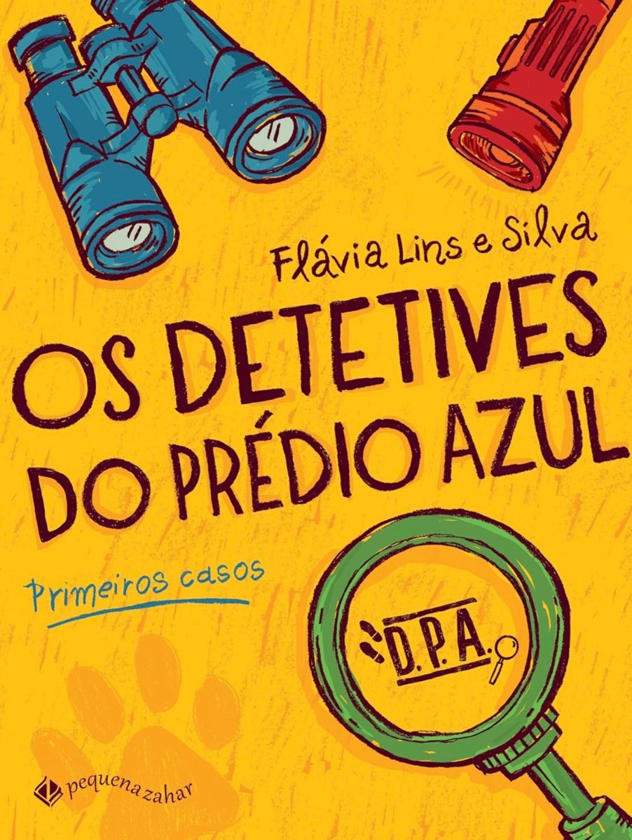 Capa de Os detetives do prédio azul