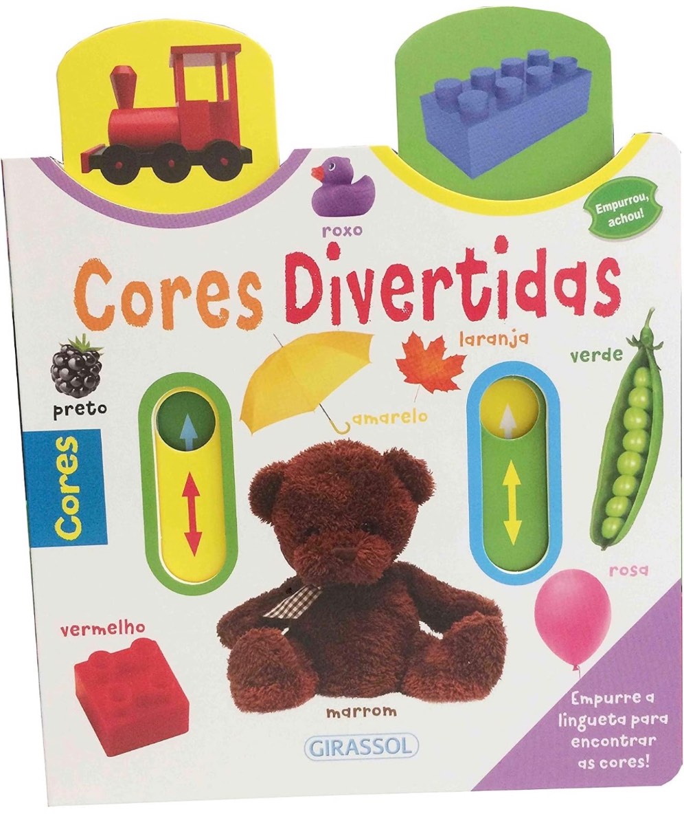 Capa de Cores divertidas