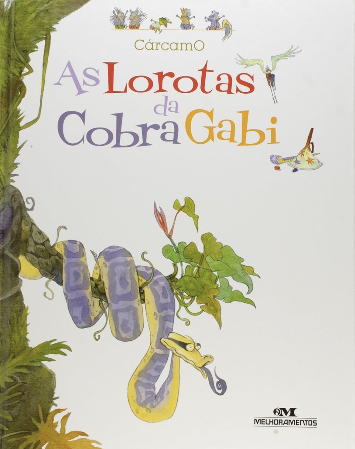 Capa de As lorotas da cobra Gabi