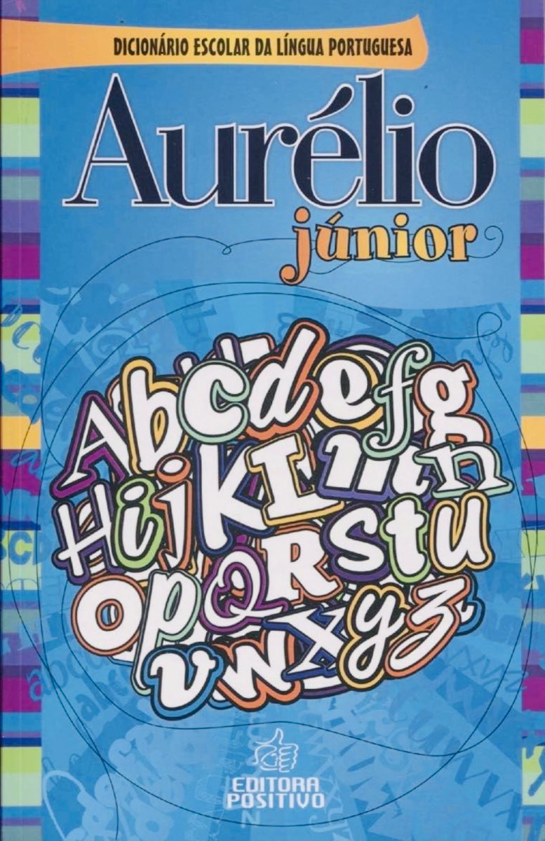Capa de Dicionário Aurélio Júnior