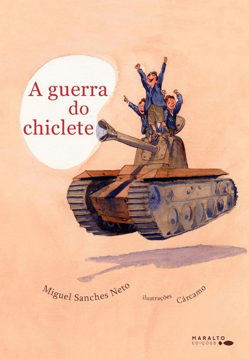 Capa de A guerra do chiclete