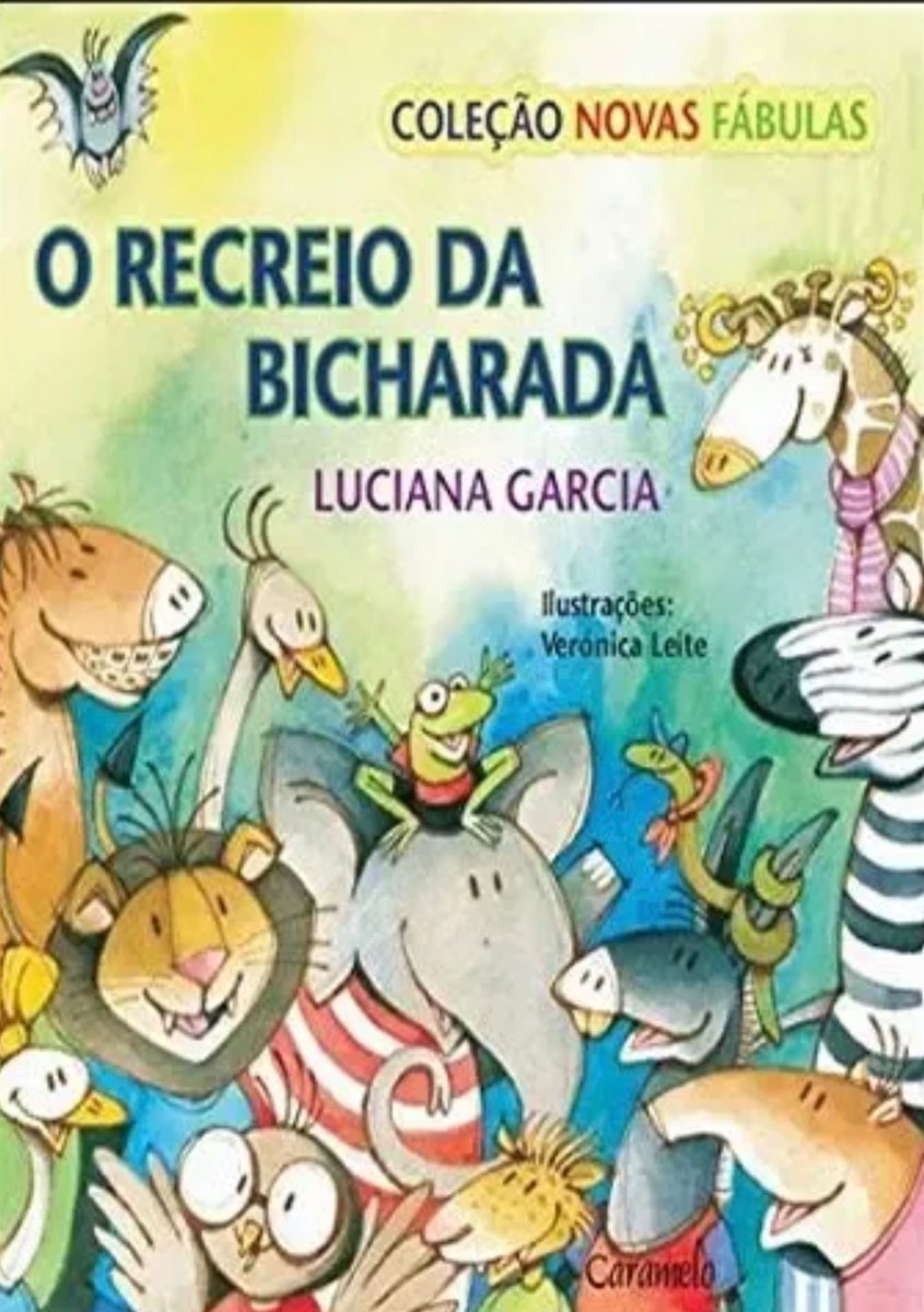 Capa de O recreio da bicharada