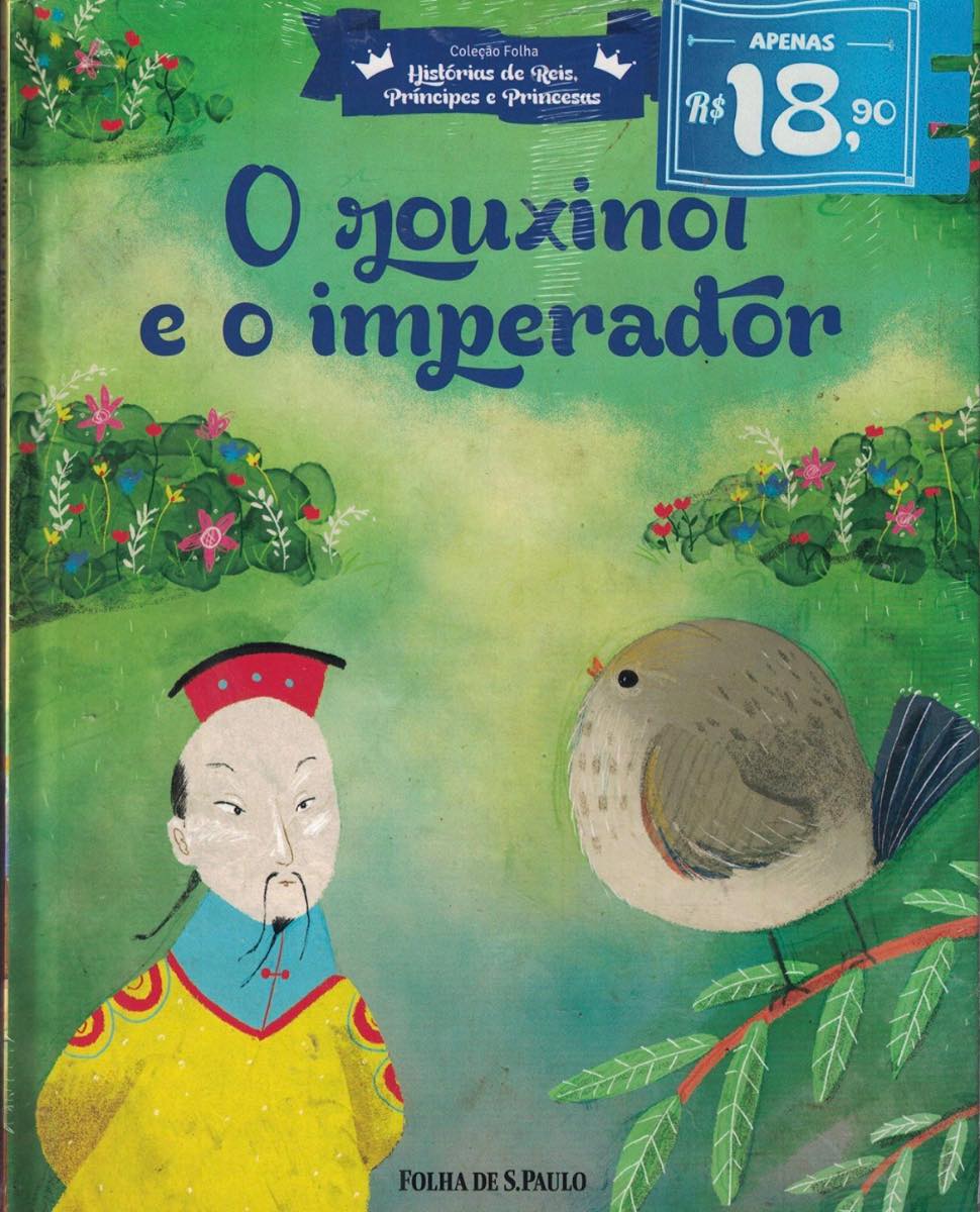 Capa de O rouxinol e o imperador