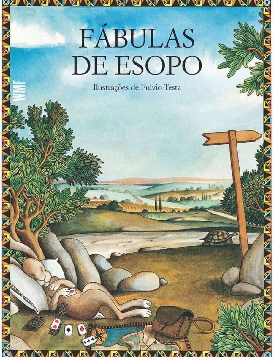 Capa de Fábulas de Esopo