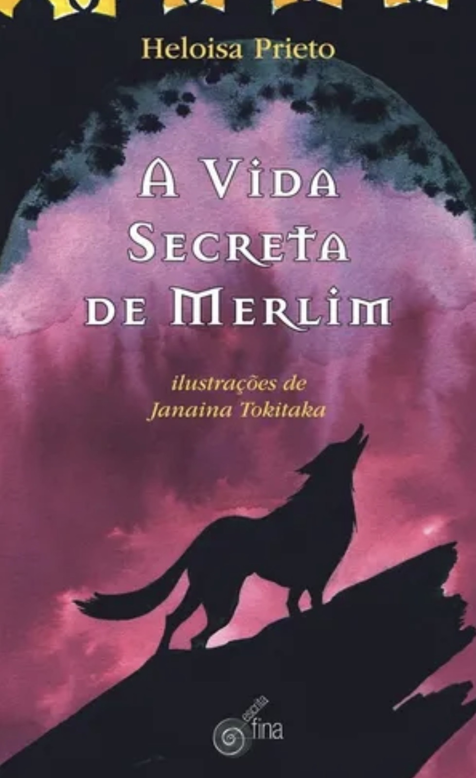 Capa de A vida secreta de Merlin