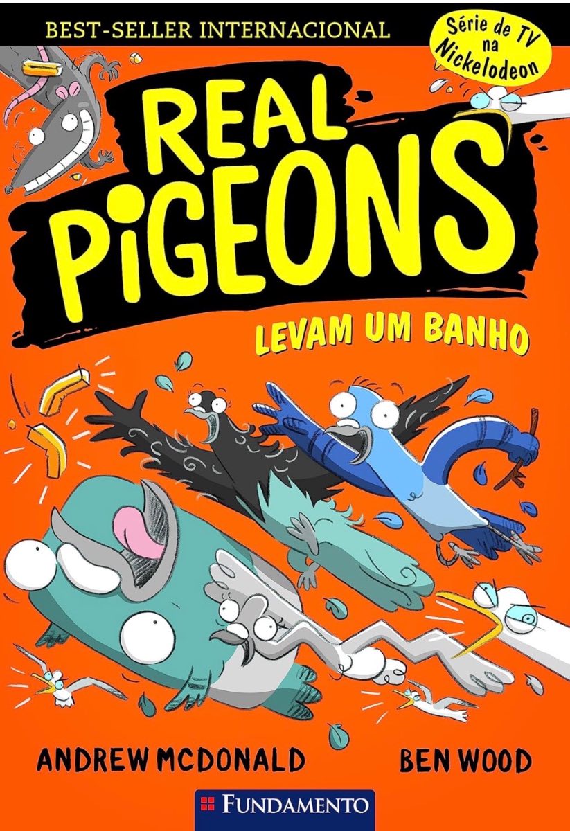 Capa de Real Pigeons -Levam um banho