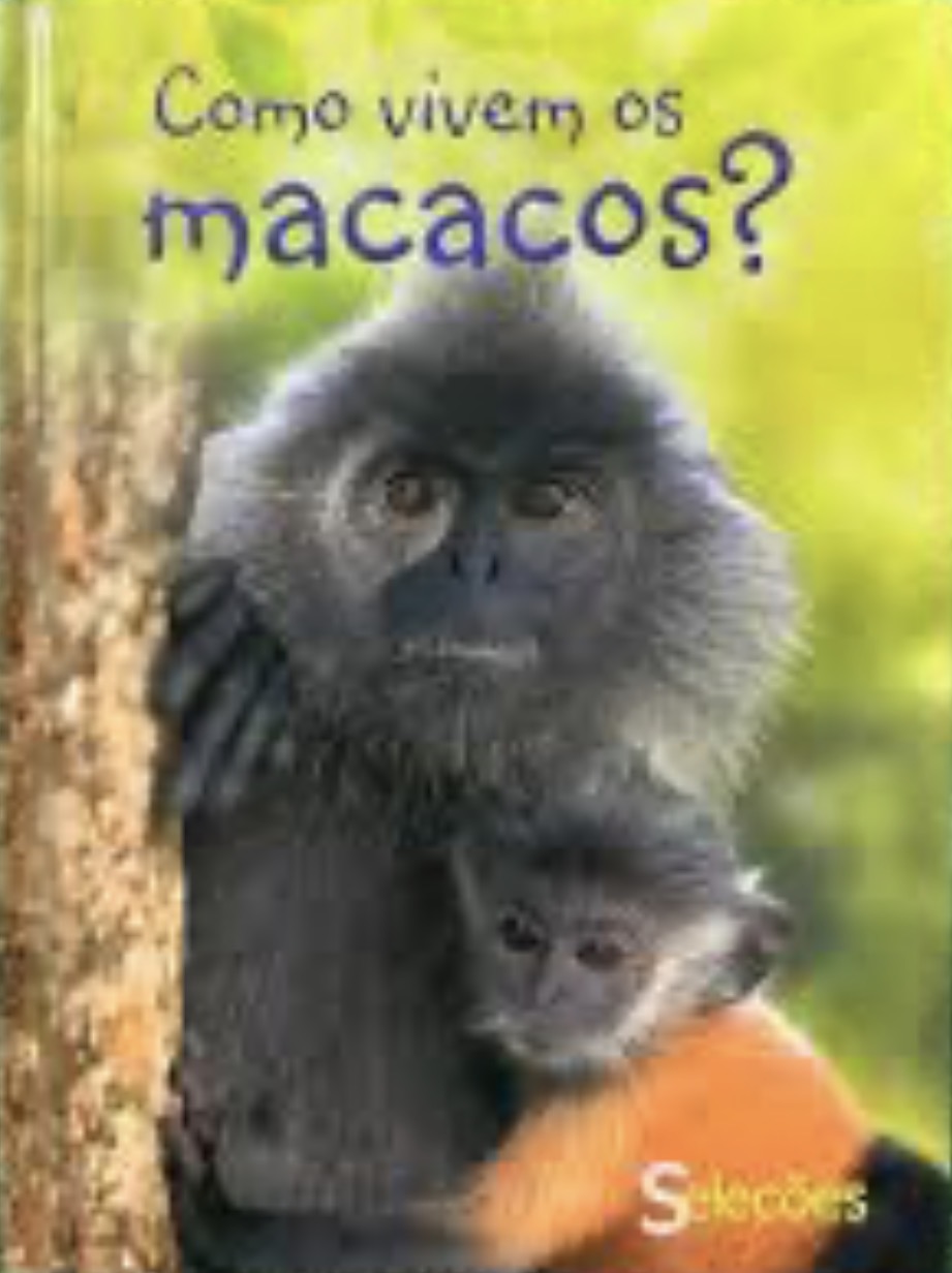 Capa de Como vivem os macacos?