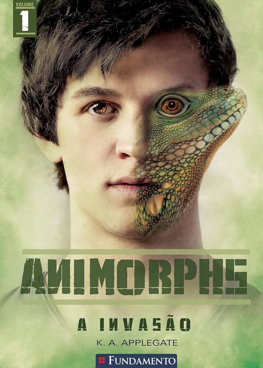 Capa de Animorphs- a invasão