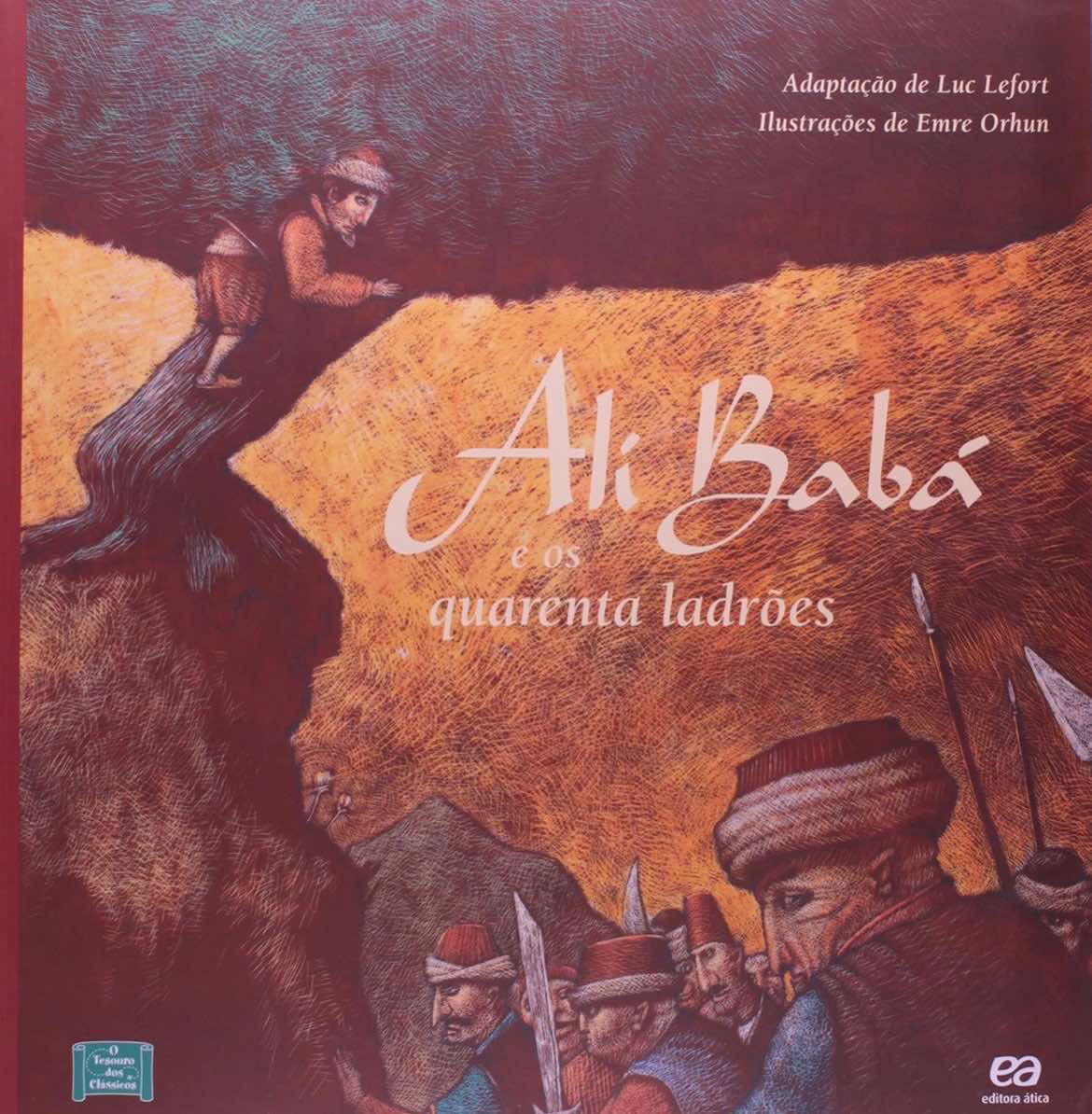Capa de Ali Babá e os quarenta ladrões