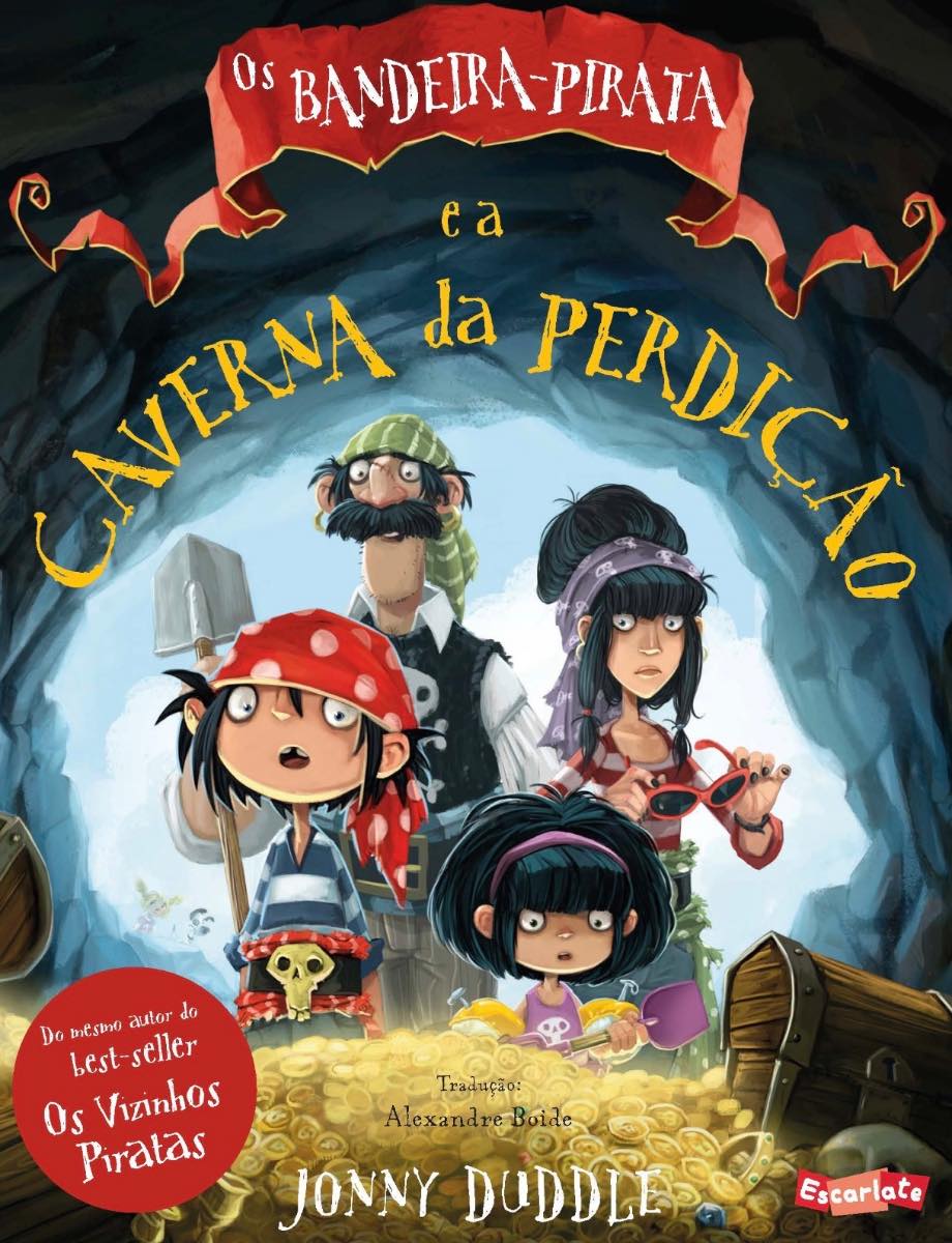 Capa de Os Bandeira-Pirata e a caverna da perdição