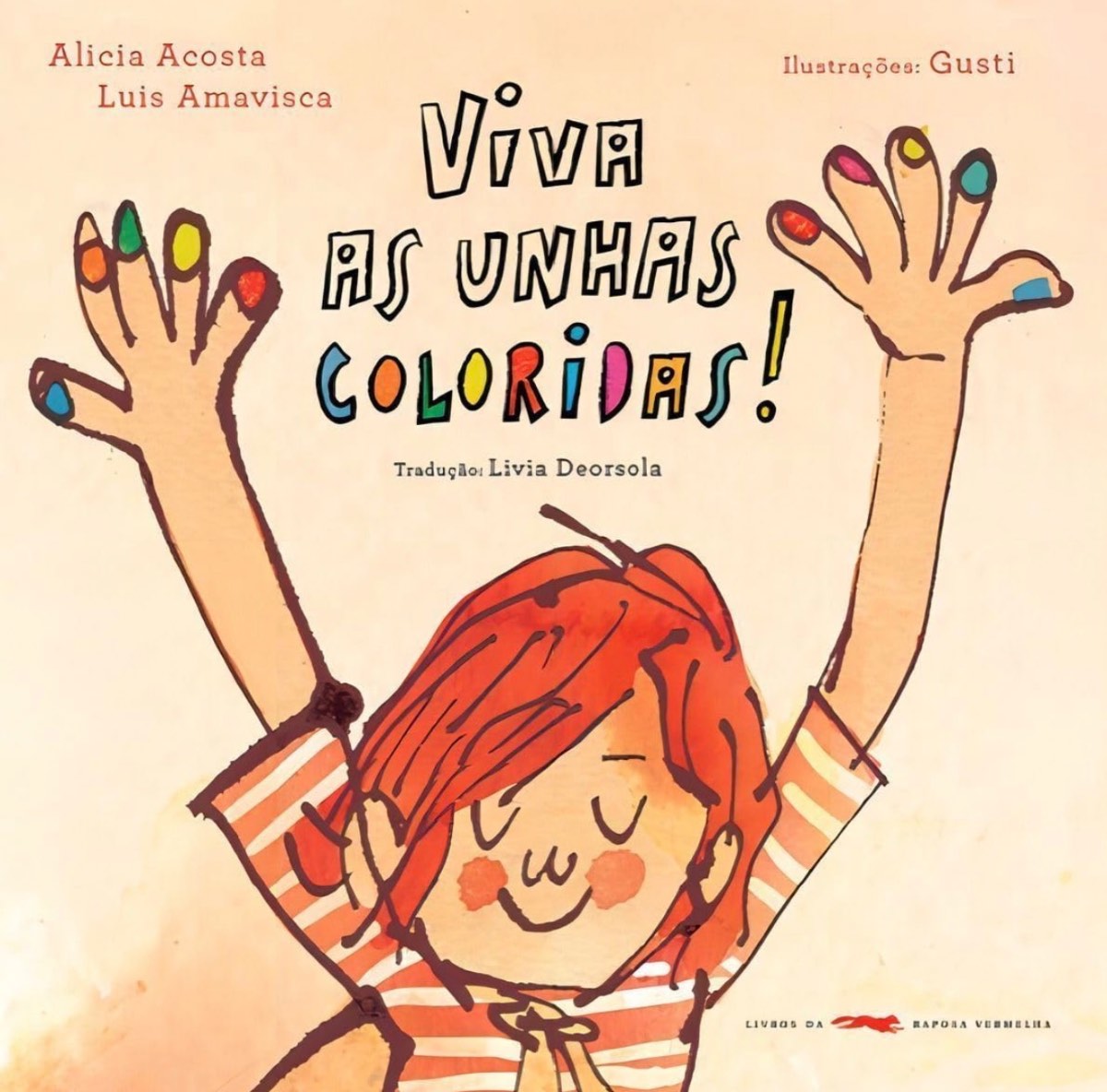 Capa de Viva as unhas coloridas!